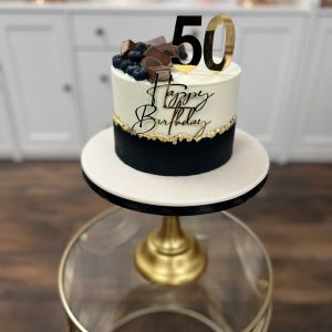 Goldene 50 Torte